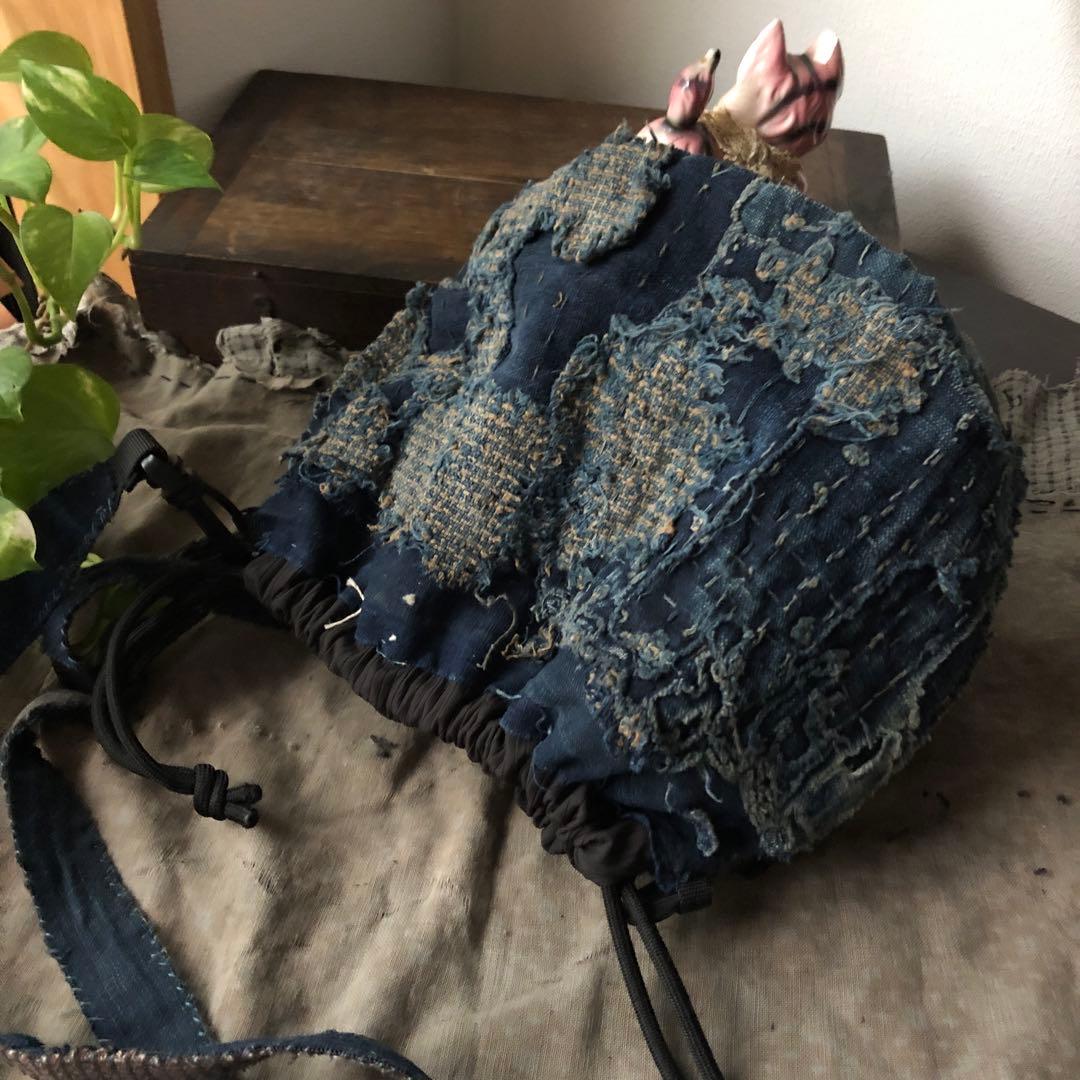 稀に見る襤褸で作って見ました/藍染