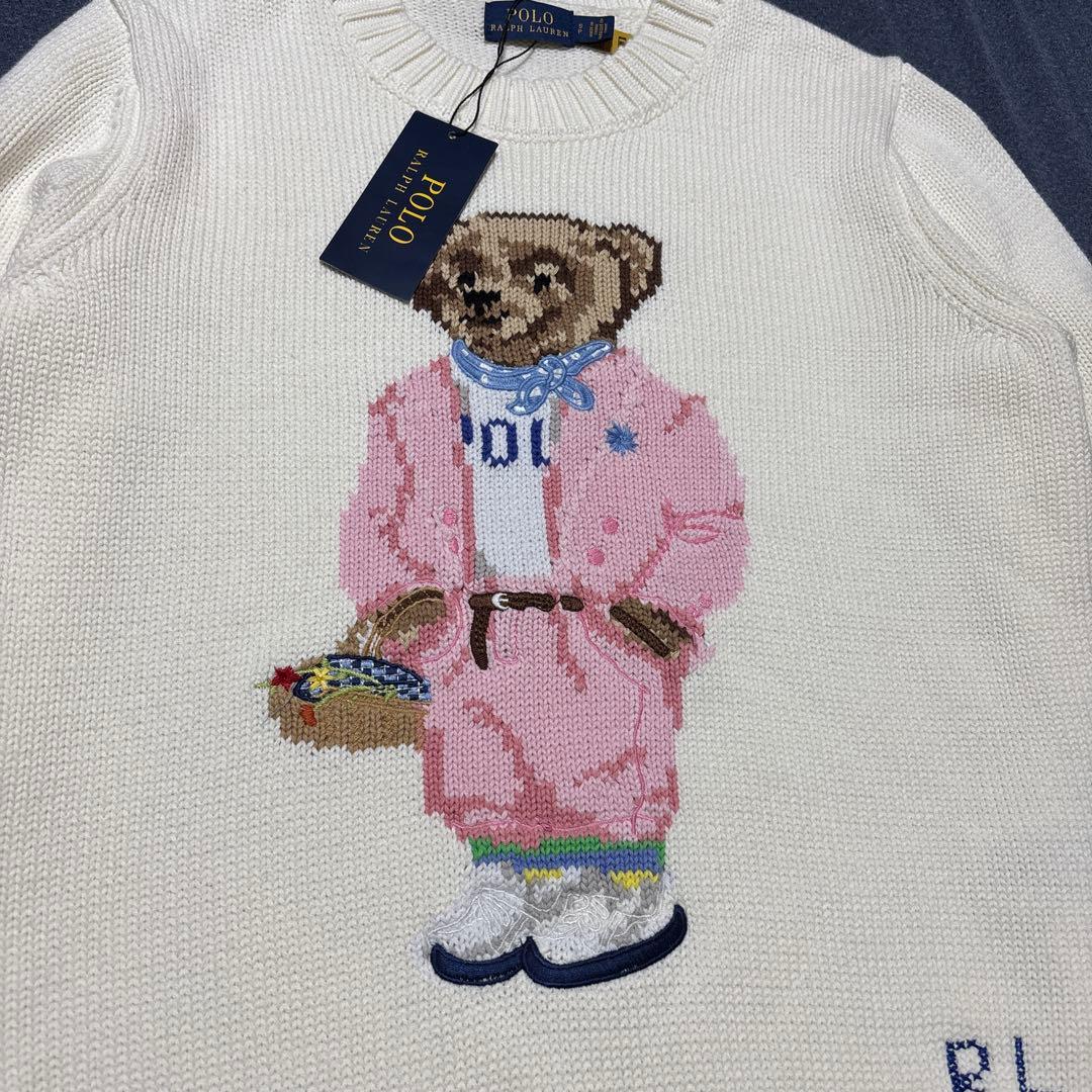 P*り様 新品タグ付　ポロベア コットンセーター ポロラルフローレン 綿100