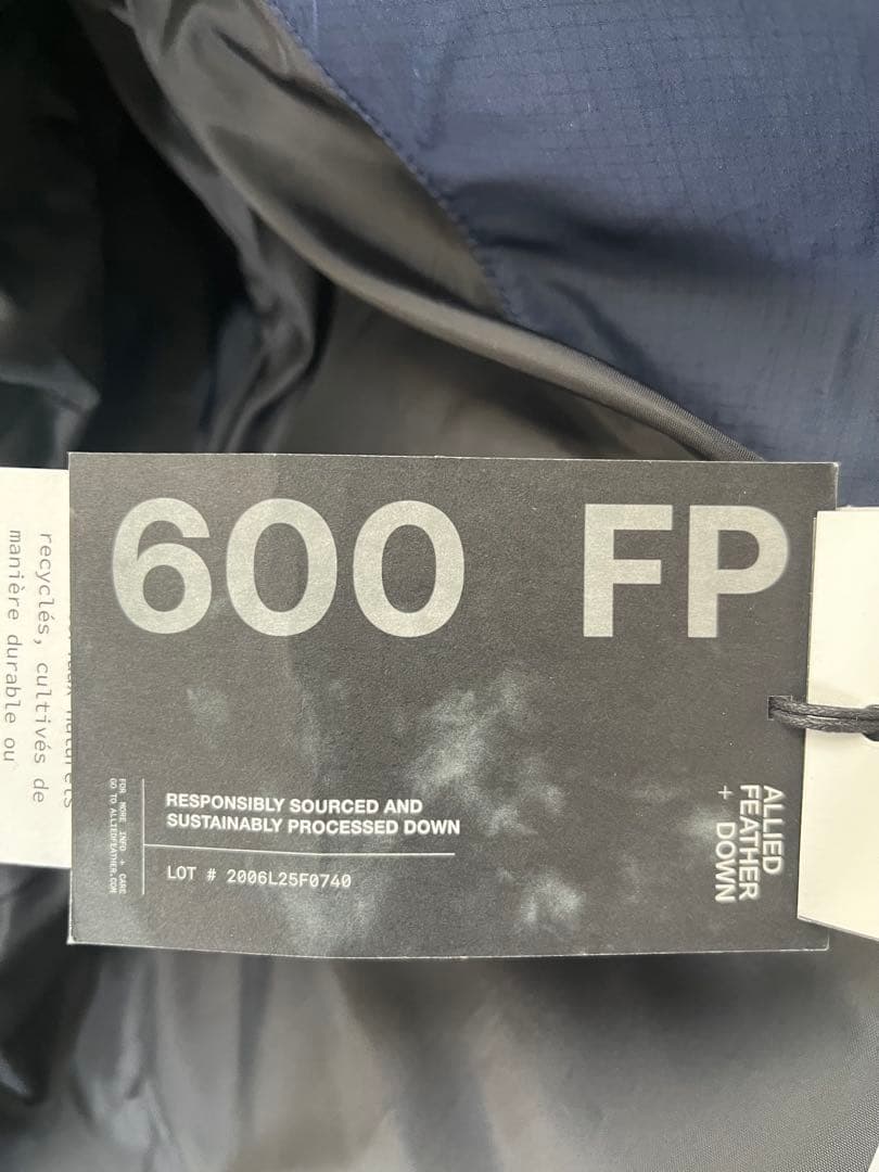 新品未使用:Timberlandメンズダウンジャケット