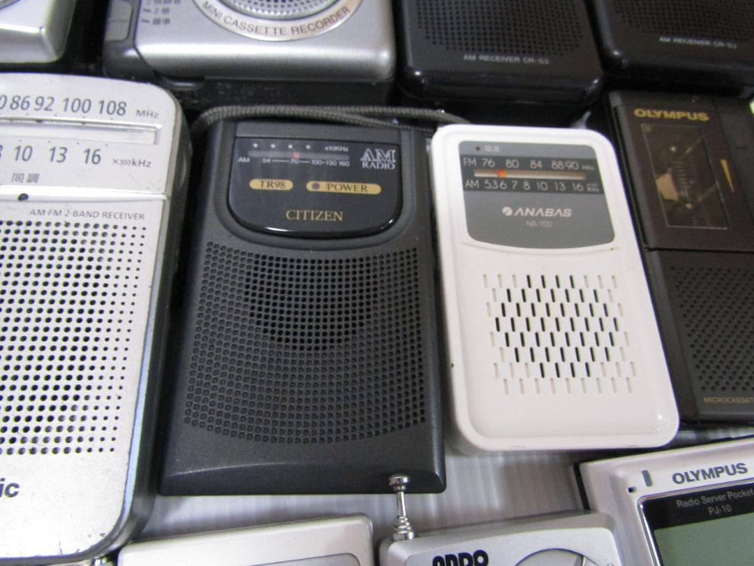 T0576 ポータブルカセットプレーヤー (42セット)ジャンク