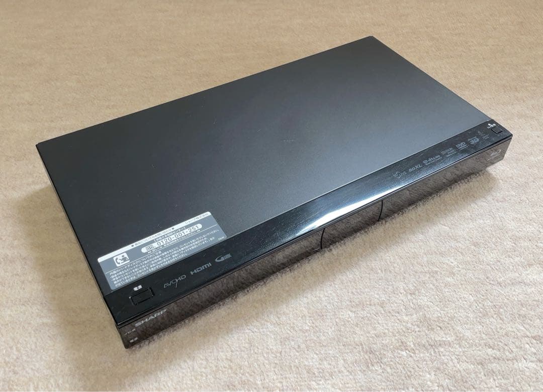 SHARP AQUOS BD-S520 ブルーレイレコーダー 500GB