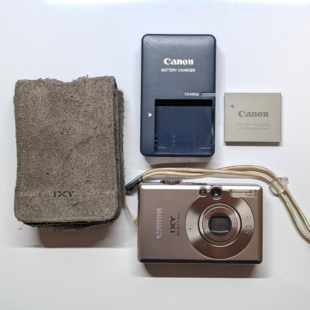 Canon IXY Digital 60◆シルバー◆付属品あり◆コンデジ