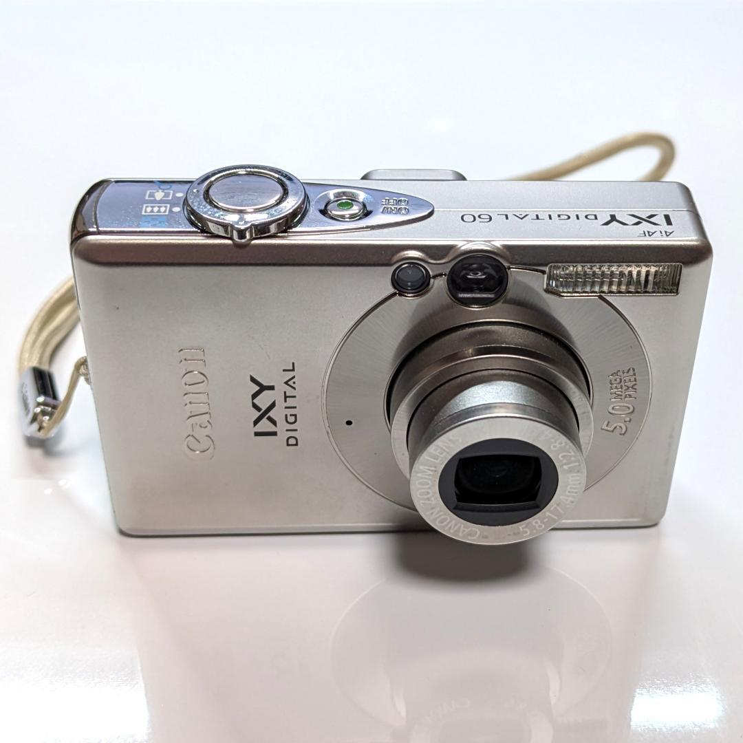 Canon IXY Digital 60◆シルバー◆付属品あり◆コンデジ