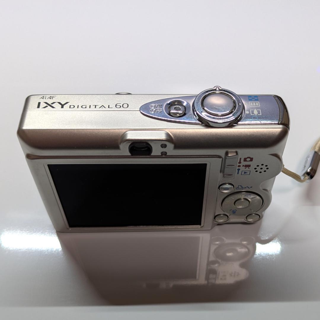 Canon IXY Digital 60◆シルバー◆付属品あり◆コンデジ