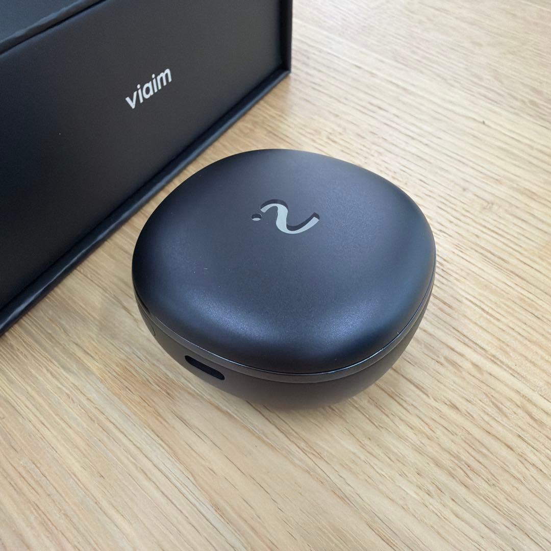 viaim ワイヤレスイヤホン ブラック