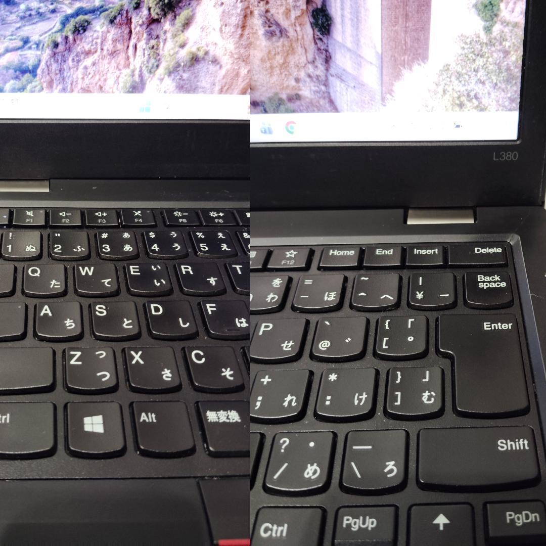 Windowsノート本体 ThinkPad L380 Windows 11 Pro i5 8GB 256G