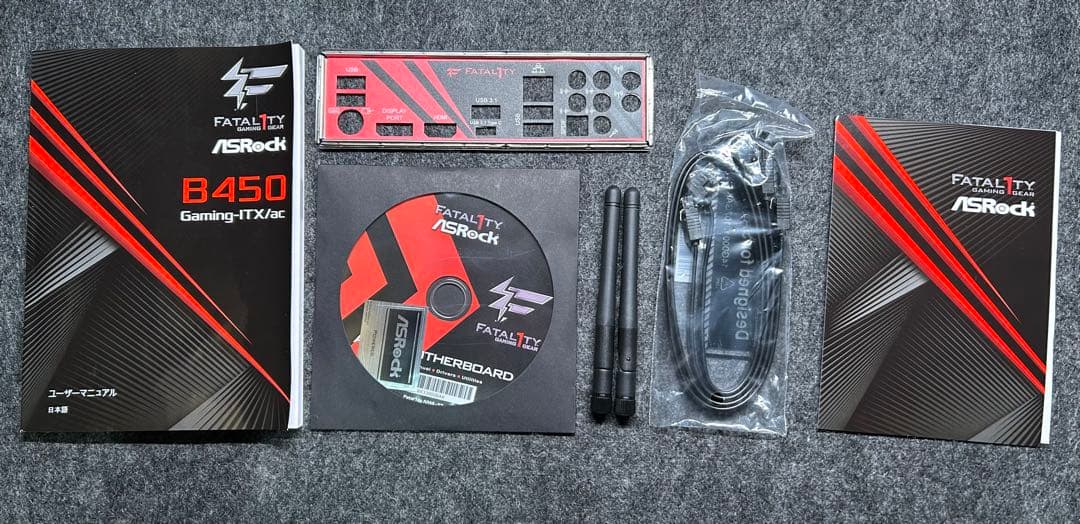 ASRock B450 Gaming-ITX/ac マザーボード