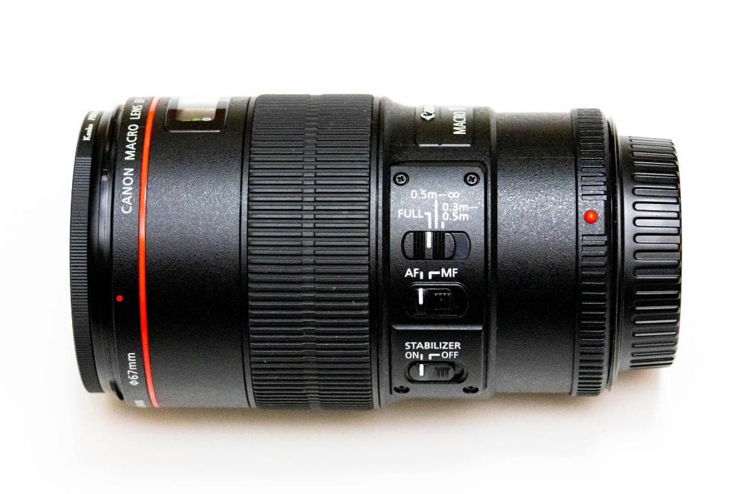 Canon キヤノン EF100mm F2.8Lマクロ IS USM｜美品