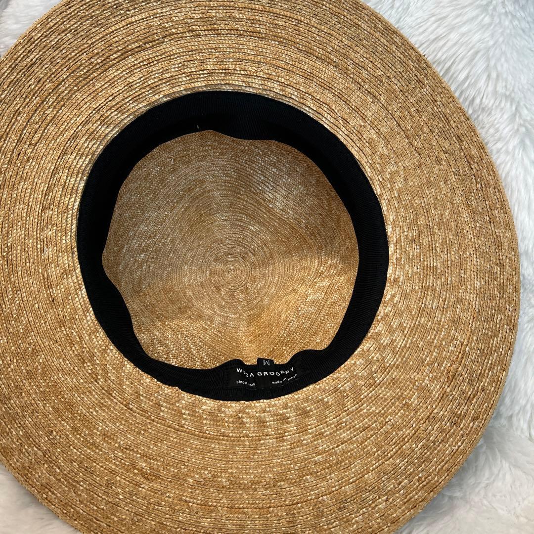WICA GROCERY Mサイズ　ストローハット