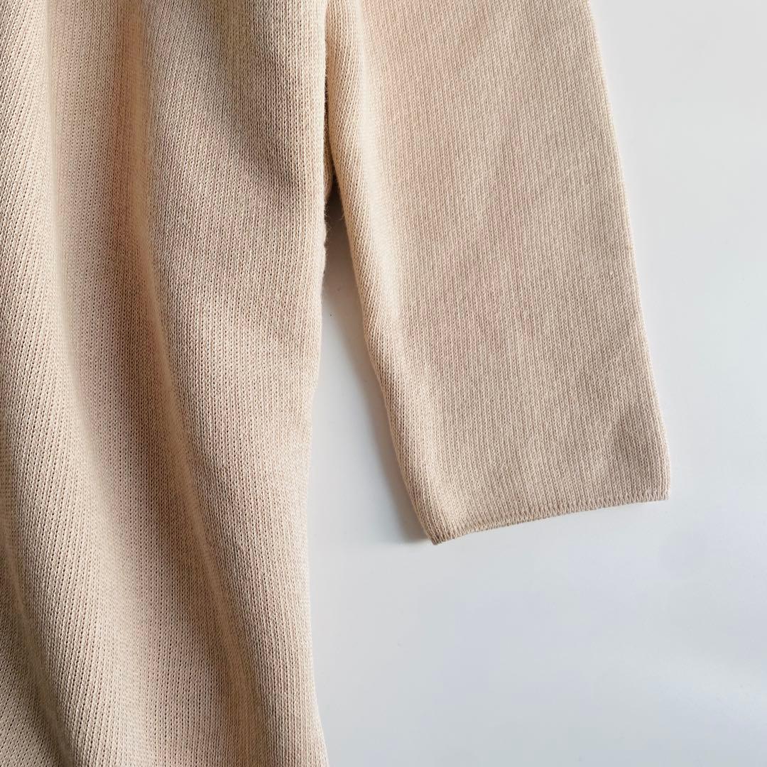 ドゥーズィエムクラス Twins cottonショートガウン コットン ベージュ