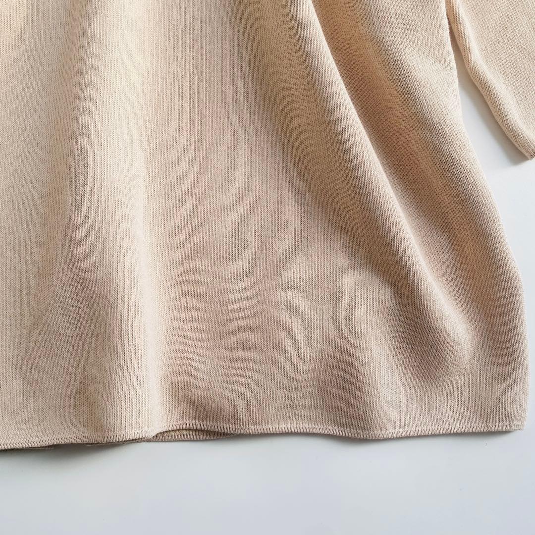 ドゥーズィエムクラス Twins cottonショートガウン コットン ベージュ