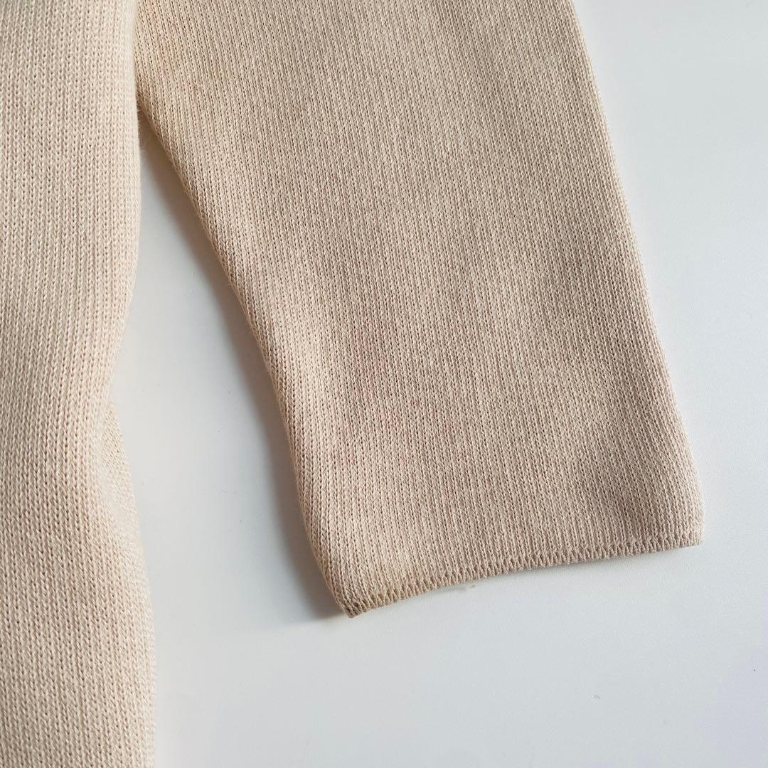 ドゥーズィエムクラス Twins cottonショートガウン コットン ベージュ