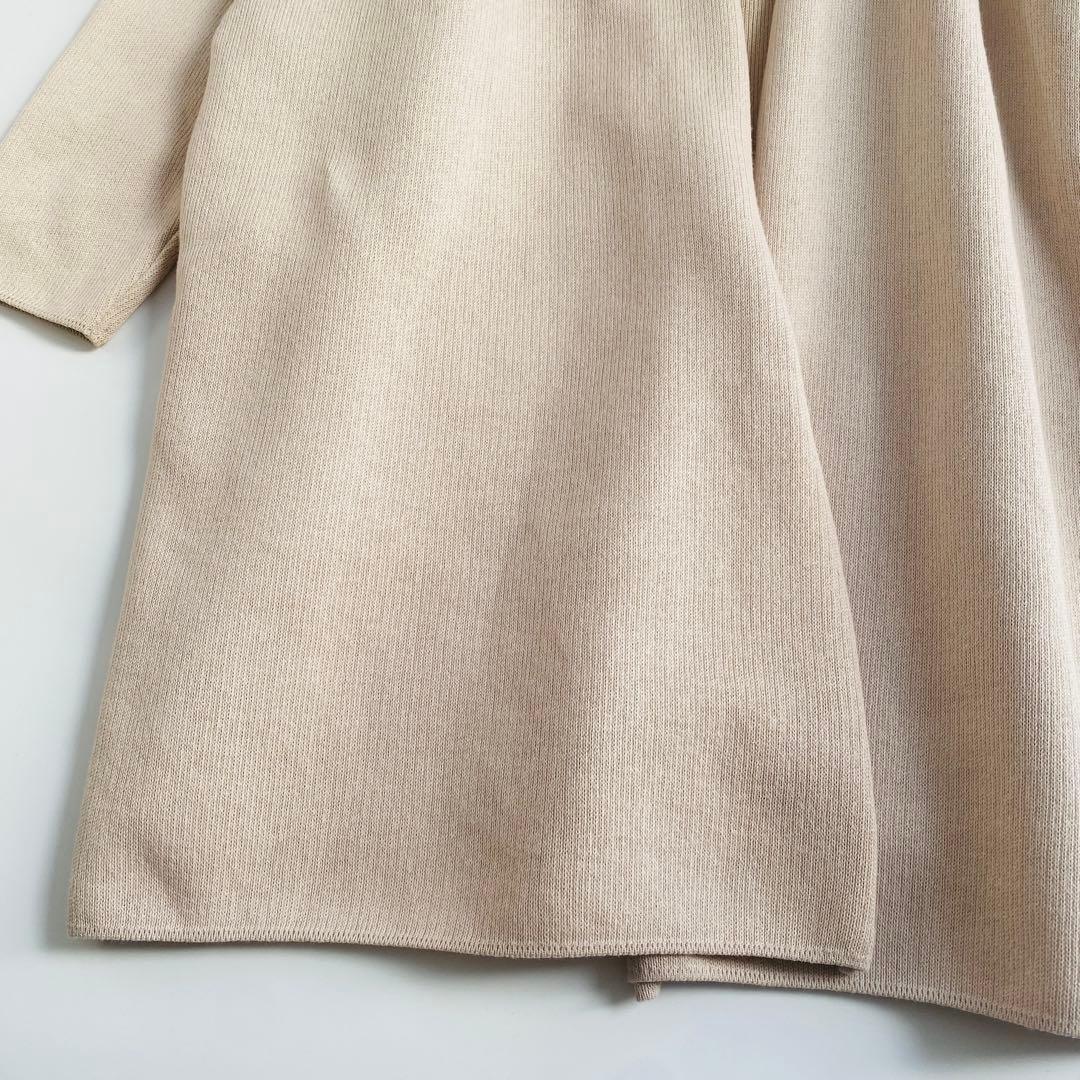 ドゥーズィエムクラス Twins cottonショートガウン コットン ベージュ