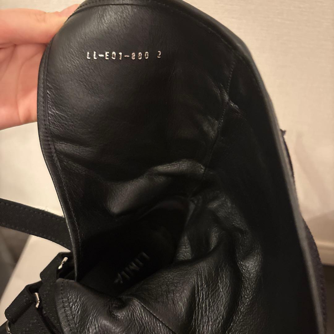 LIMI feuベルト付きブーツ 2025AW