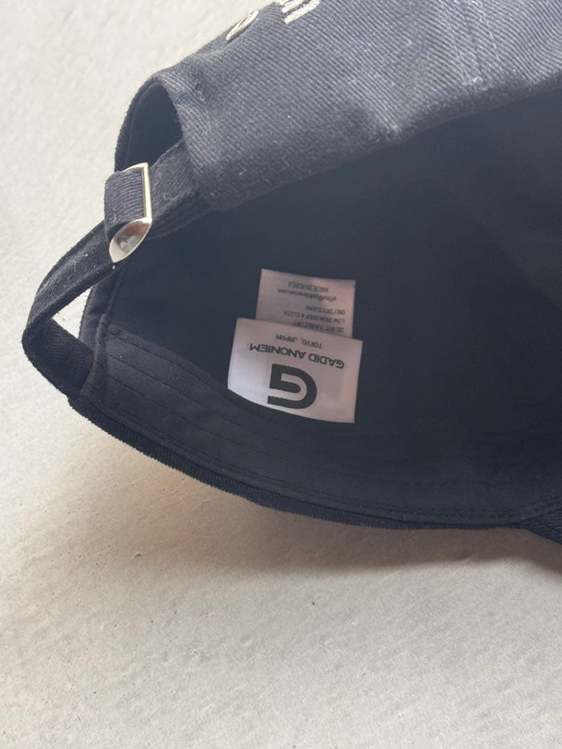 GADID ANONIEM CAP ガディッドアノニム キャップ