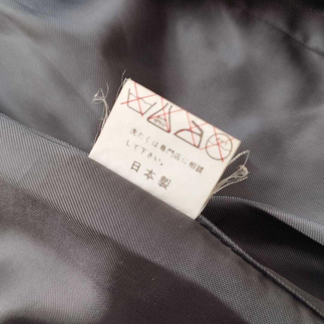 ウィンドアーマー テーラードジャケット レザー 黒 大きいサイズXL