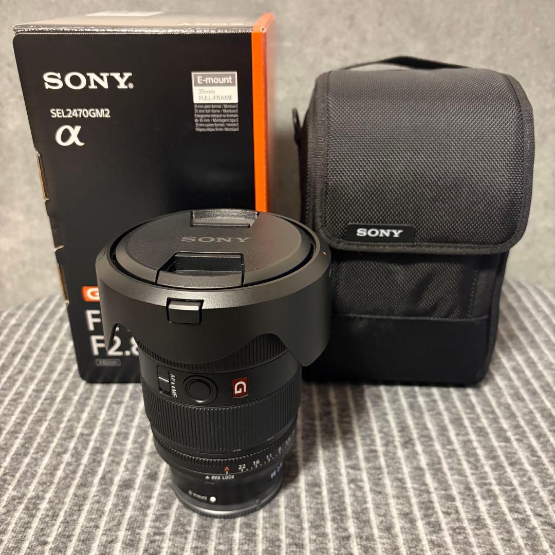 完動品　SONY レンズ　FE 24-70mm F2.8 GM II