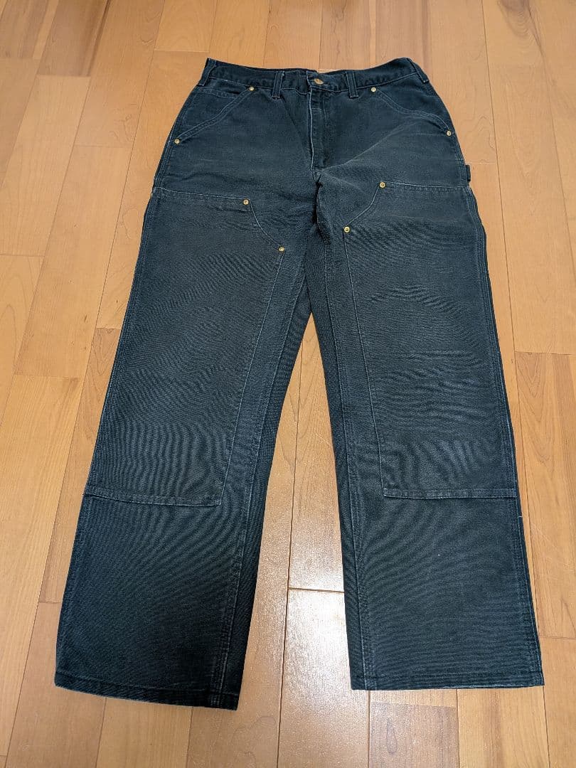 Carhartt B01BUK ワークパンツ 30X32 ダークグレー