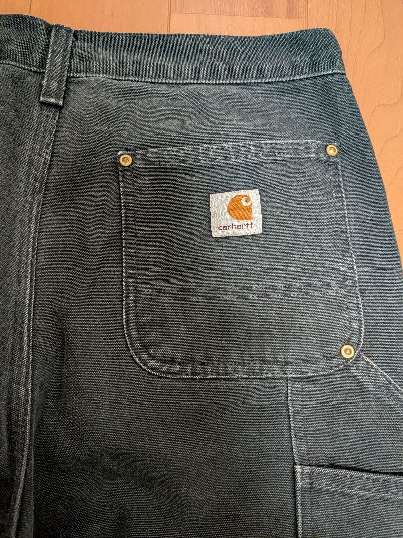 Carhartt B01BUK ワークパンツ 30X32 ダークグレー