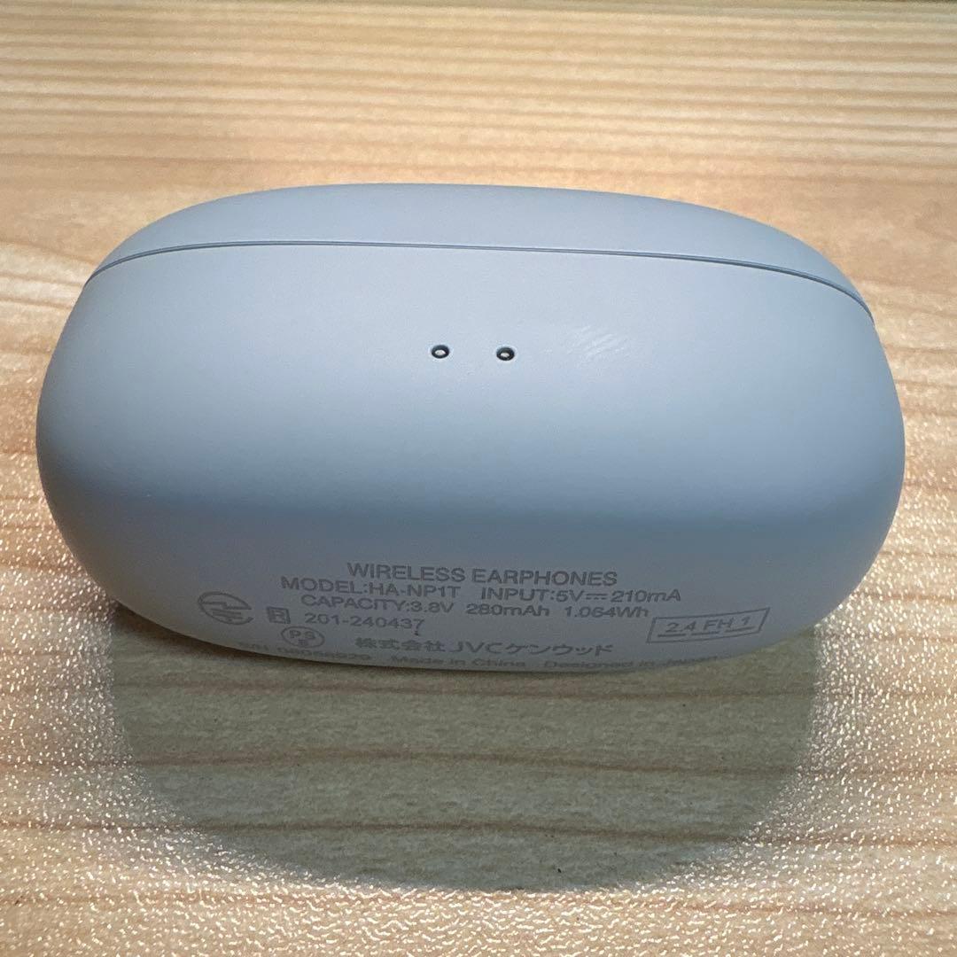 Victor HA-NP1T ワイヤレスイヤホン　アイスグレー
