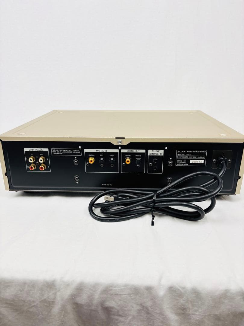 【希少】動作確認済み⭐︎SONY MDS-JA33ES MDデッキ