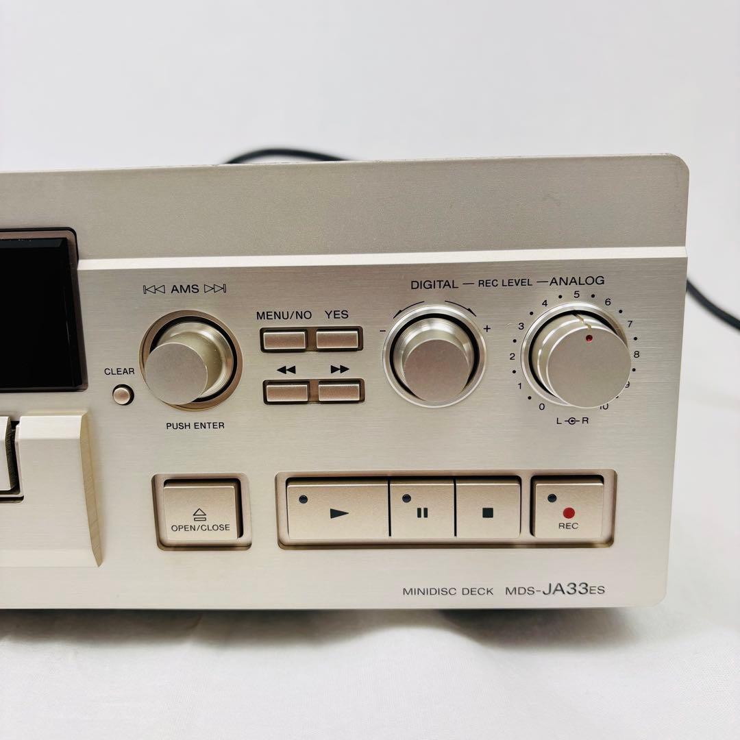 【希少】動作確認済み⭐︎SONY MDS-JA33ES MDデッキ