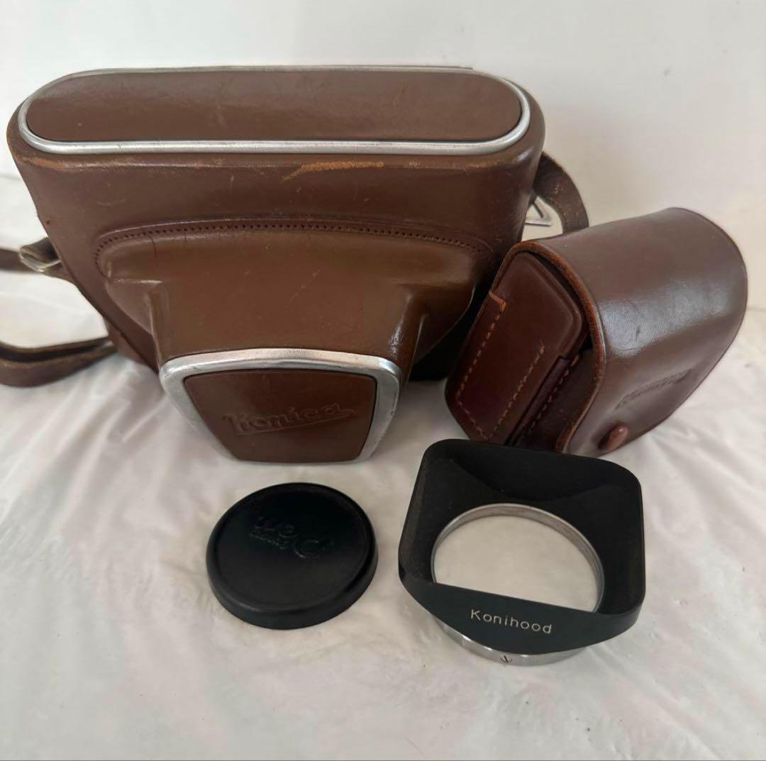 KonikaIIIA Hexanon 50mm F1.8 ケース付 管理Nor2