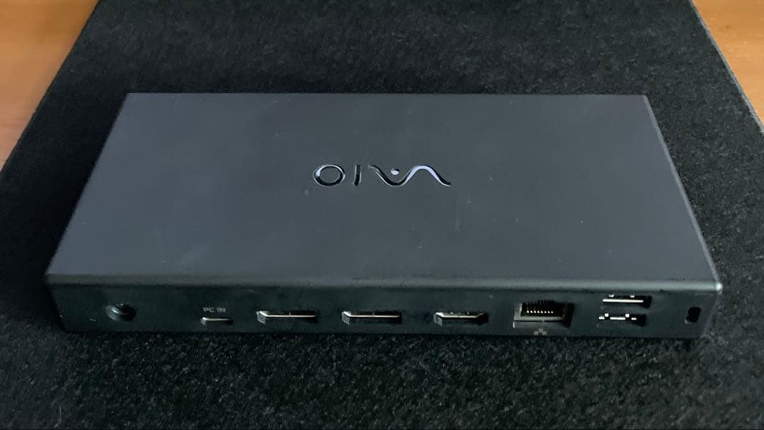 VAIO TypeC 4Kマルチモニタードッキングステーション VJ8PRA3