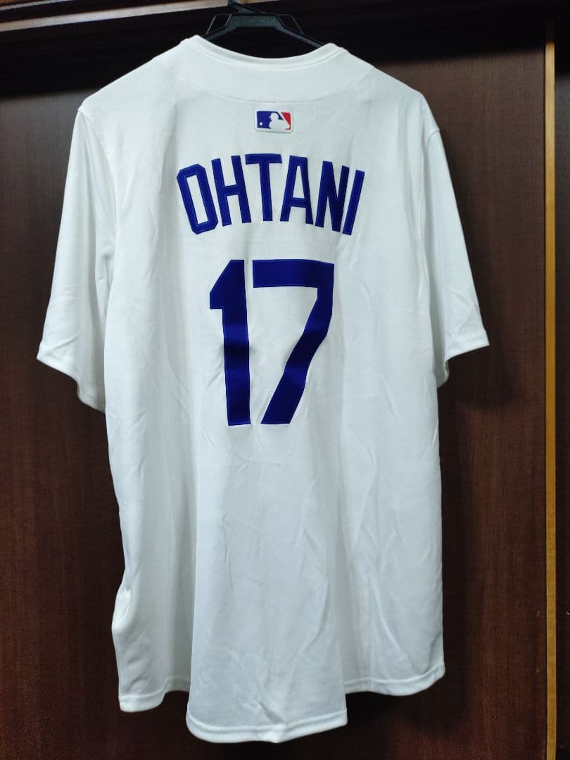 ドジャース　東京シリーズ　大谷翔平 17 ユニフォーム　Lサイズ