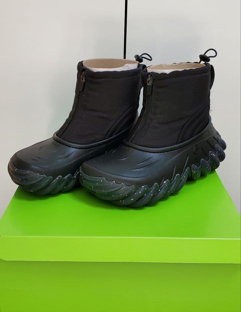 【新品未使用・入手困難】エコー ブーツ ゼット シールド 25㎝　フロントジップ