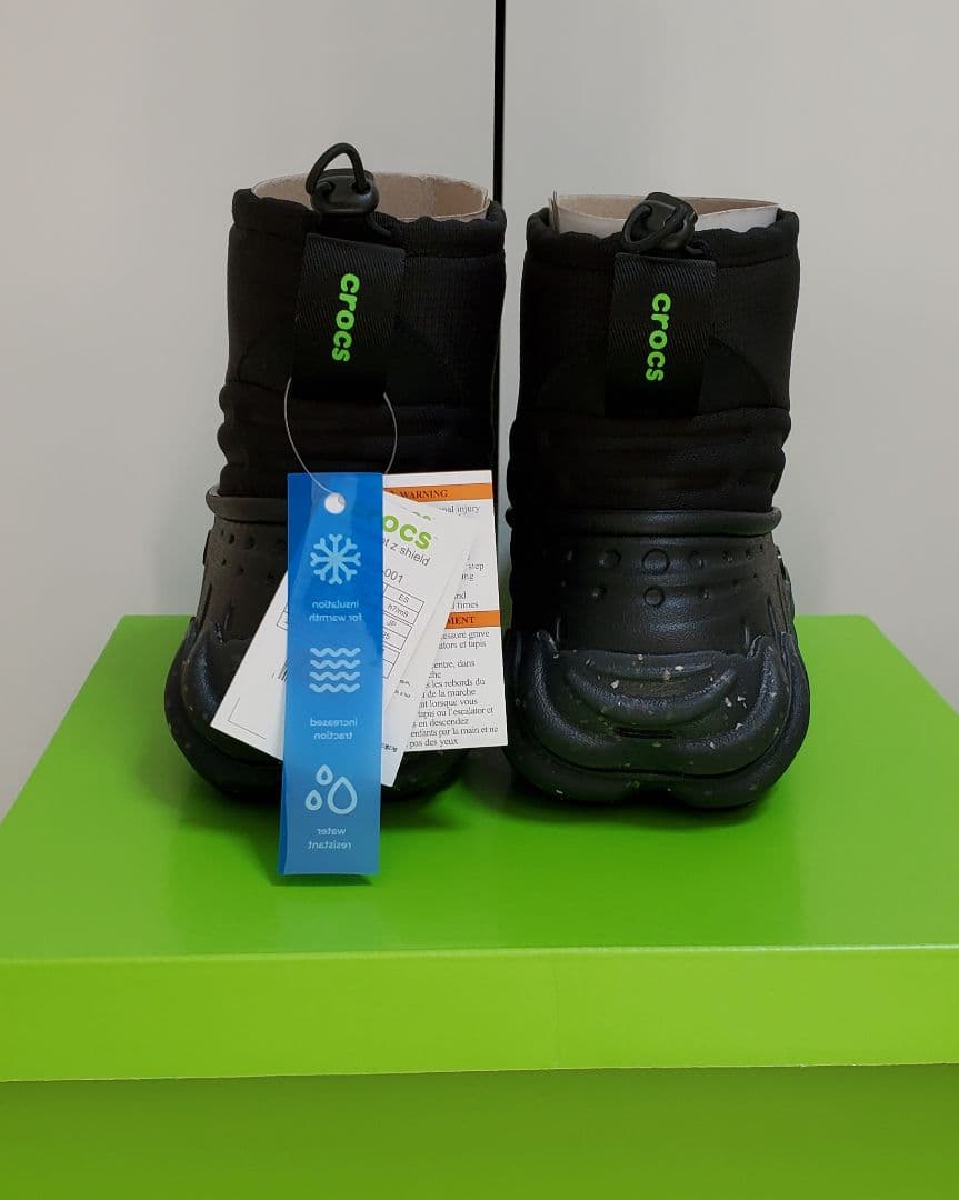 【新品未使用・入手困難】エコー ブーツ ゼット シールド 25㎝　フロントジップ
