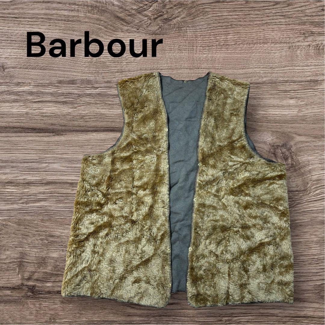 Barbourバブアー英国製 ファーライナー ベスト 40 メンズL相当