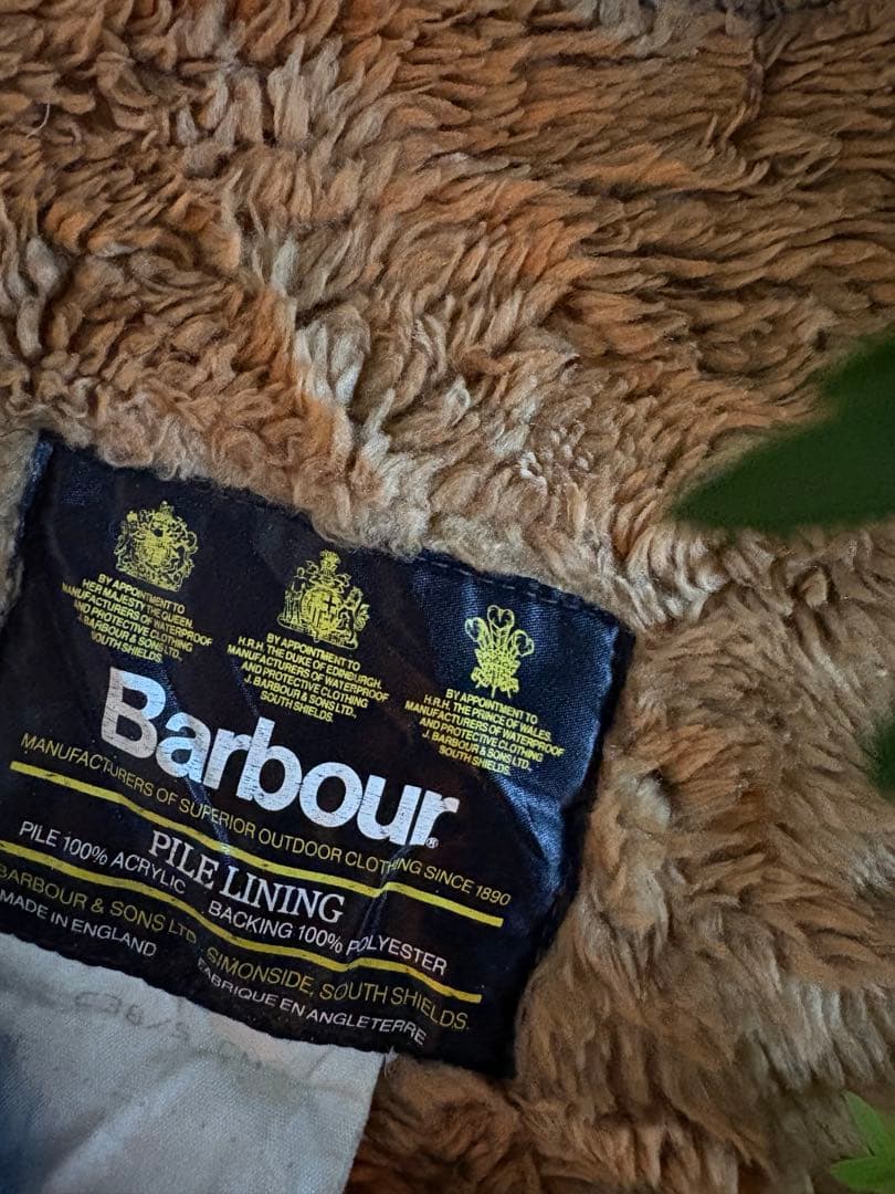 Barbourバブアー英国製 ファーライナー ベスト 40 メンズL相当