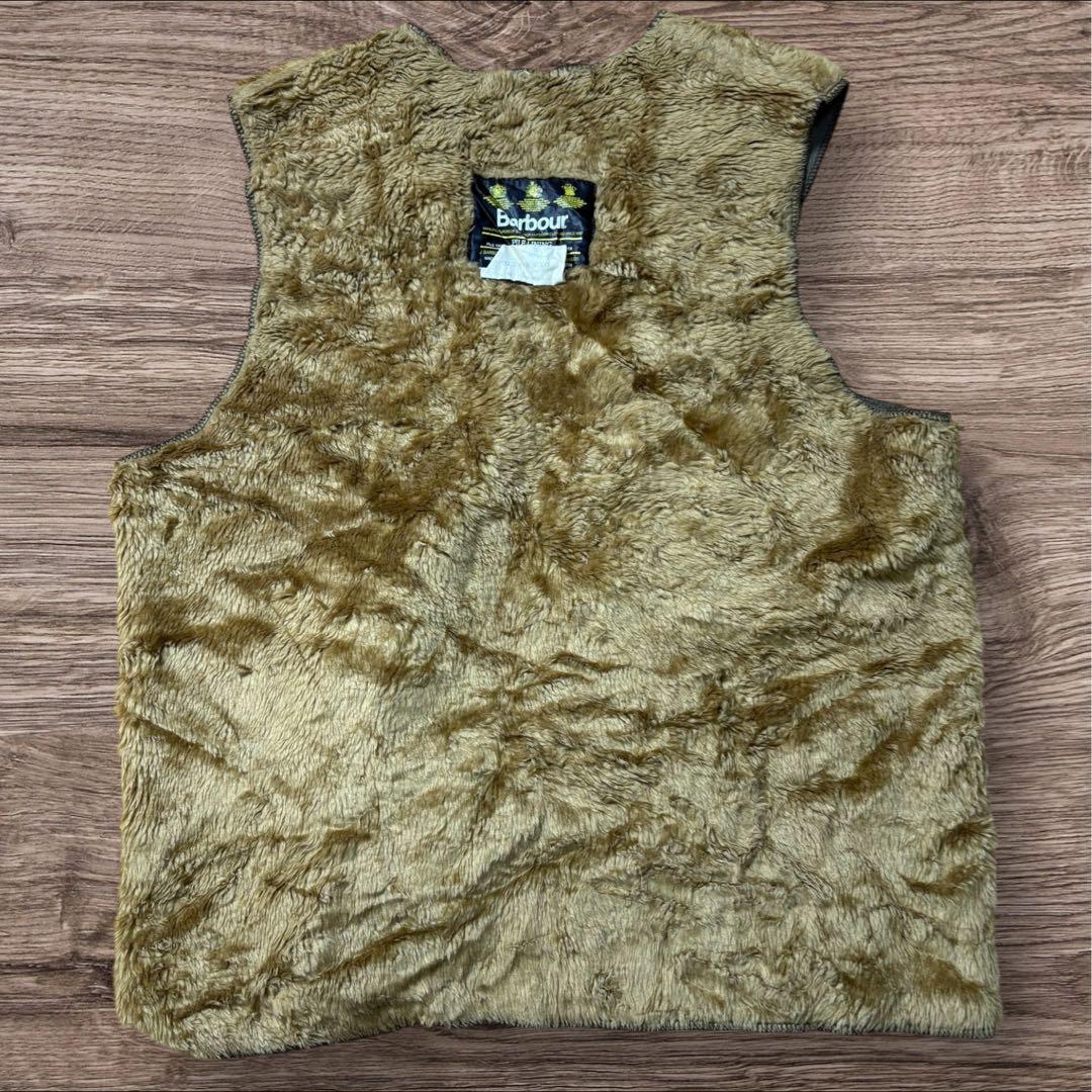Barbourバブアー英国製 ファーライナー ベスト 40 メンズL相当