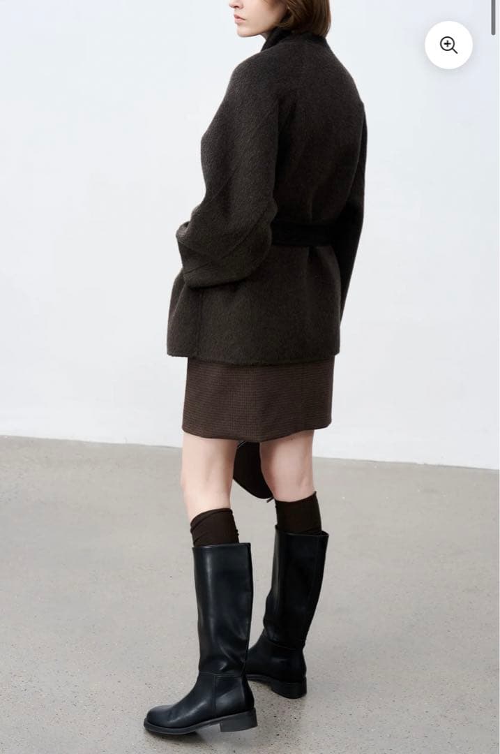 【新品】TAGEECHITA JAPAN フェザーウールミドルコート