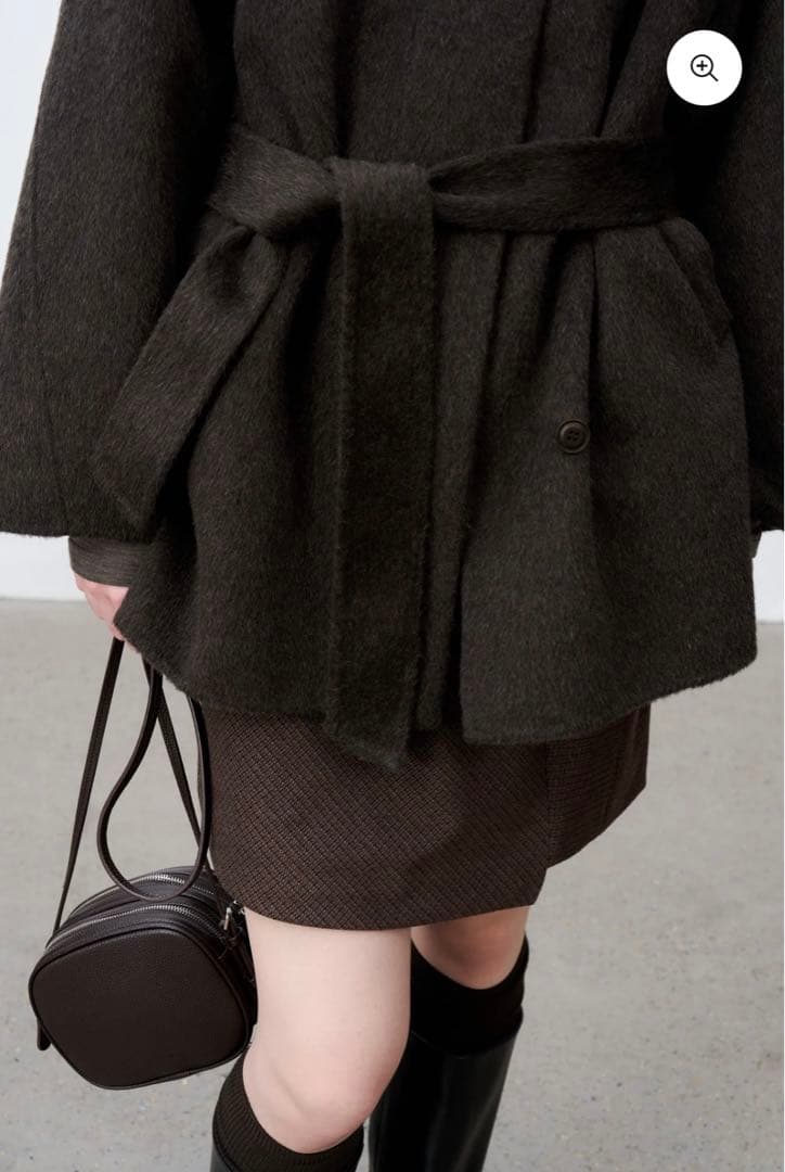 【新品】TAGEECHITA JAPAN フェザーウールミドルコート