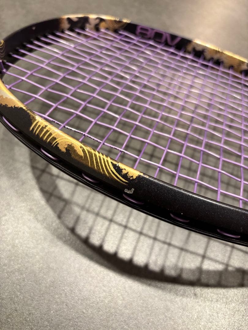 YONEX ジオブレイク80V ゴールド/パープル