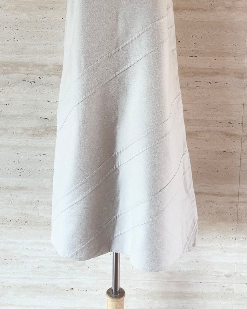 【Loro Piana】ワンピース　チュニック　ノースリーブ　ベージュ