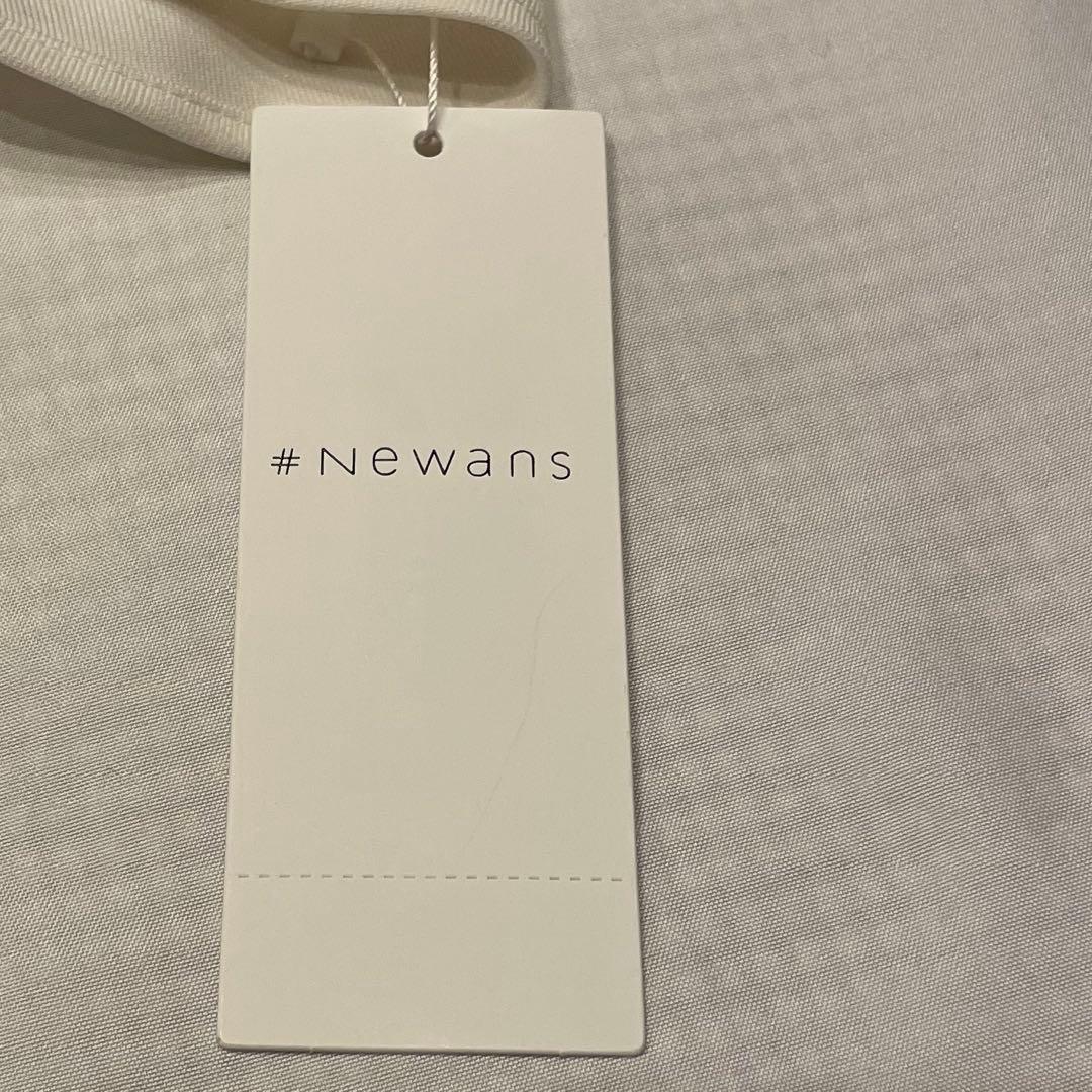 #Newans洗濯機可ビックリボンパウダリーブラウス ボウタイ オンワード