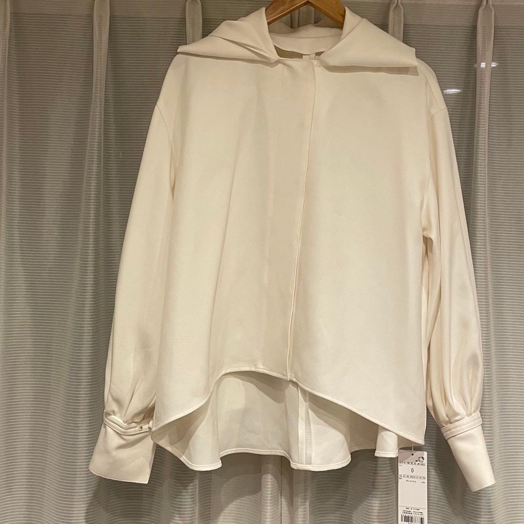 #Newans洗濯機可ビックリボンパウダリーブラウス ボウタイ オンワード