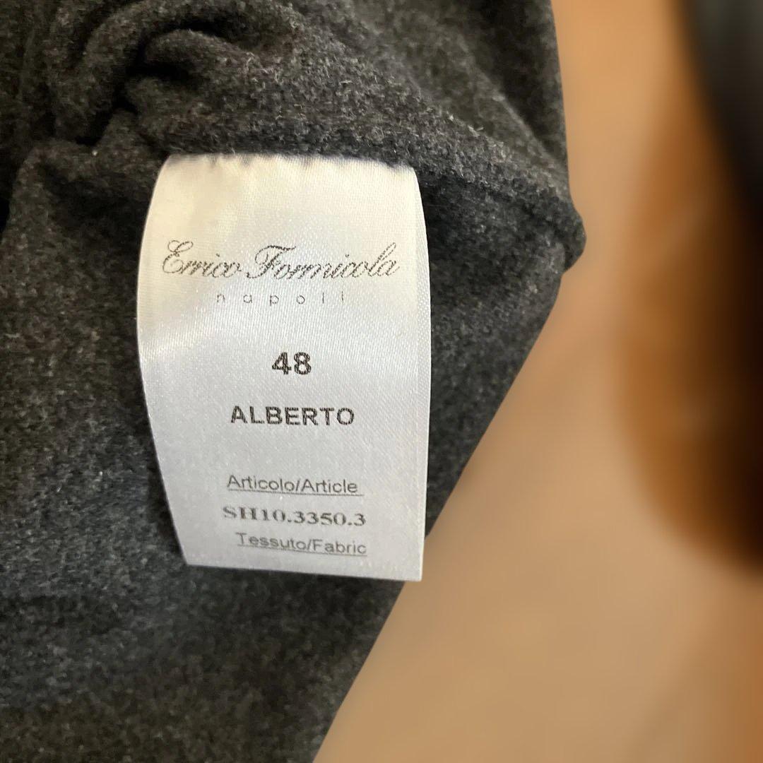 Erico Formicola グレー ミリタリージャケット