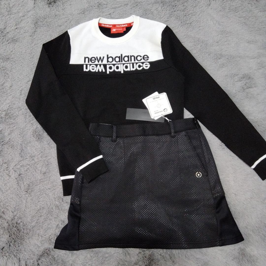 new balance♡PING♡ニット♡新品スカート♡S-M ゴルフ/スポーツ