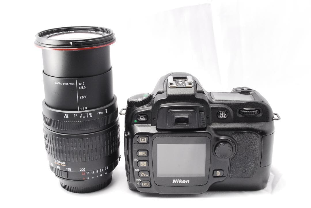 付替不要‼️万能レンズ付✨Nikon D50 レンズセット スマホ転送 初心者