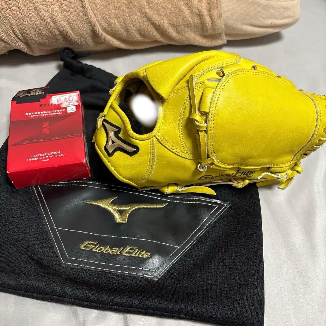 ミズノ　グローバルエリート　オーダー　右投げピッチャー用　軟式