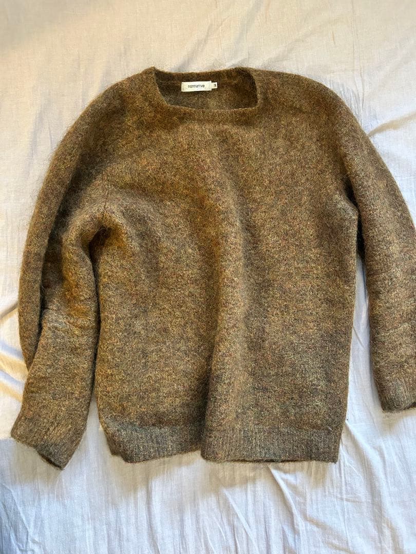ヨ*ン様 nonnative 24aw WORKER SWEATER KID M
