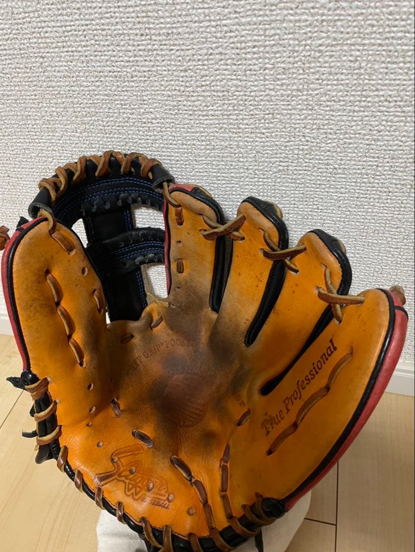 Slugger 軟式グローブ 赤黒