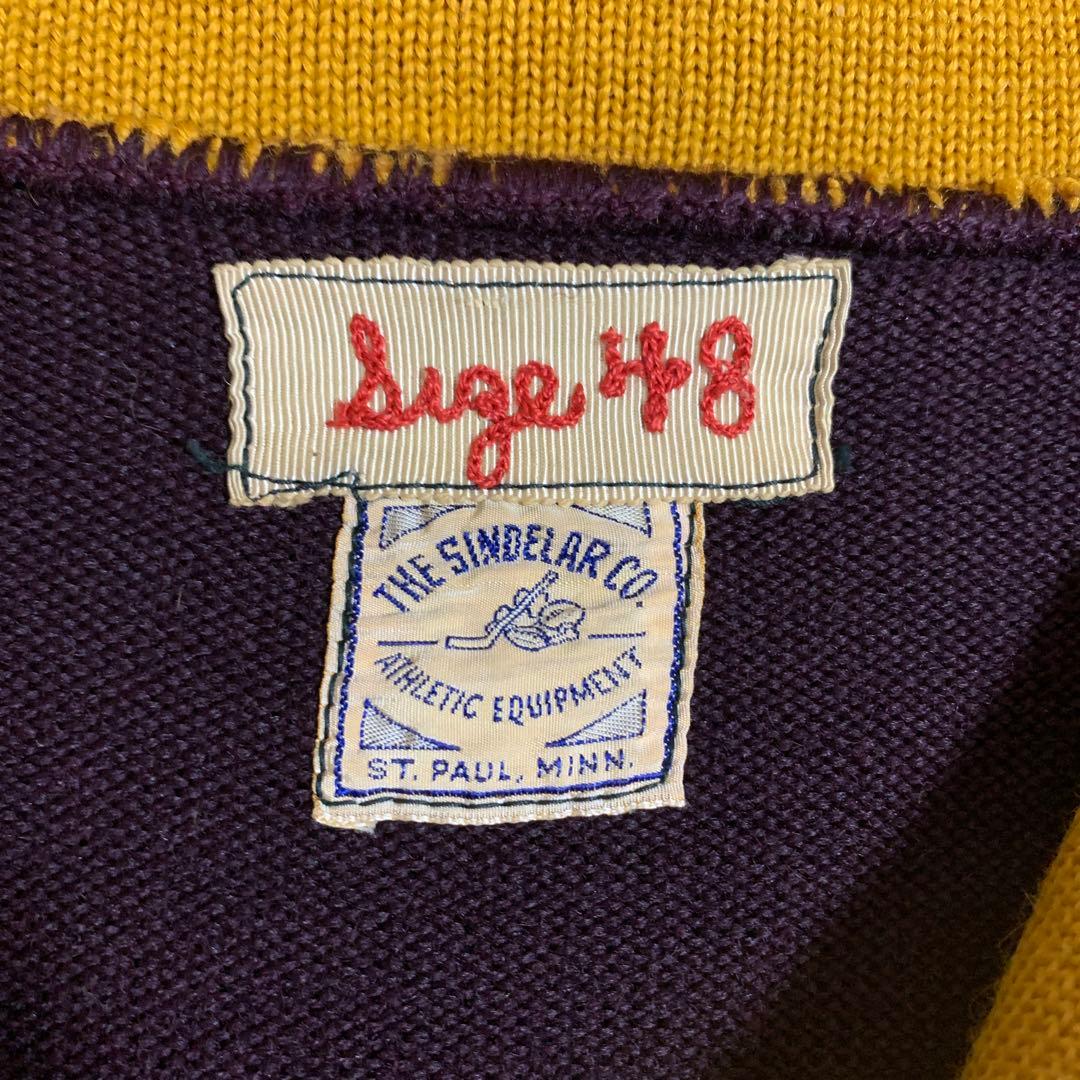 極希少30s~40s the sindelar co. アスレチックセーター