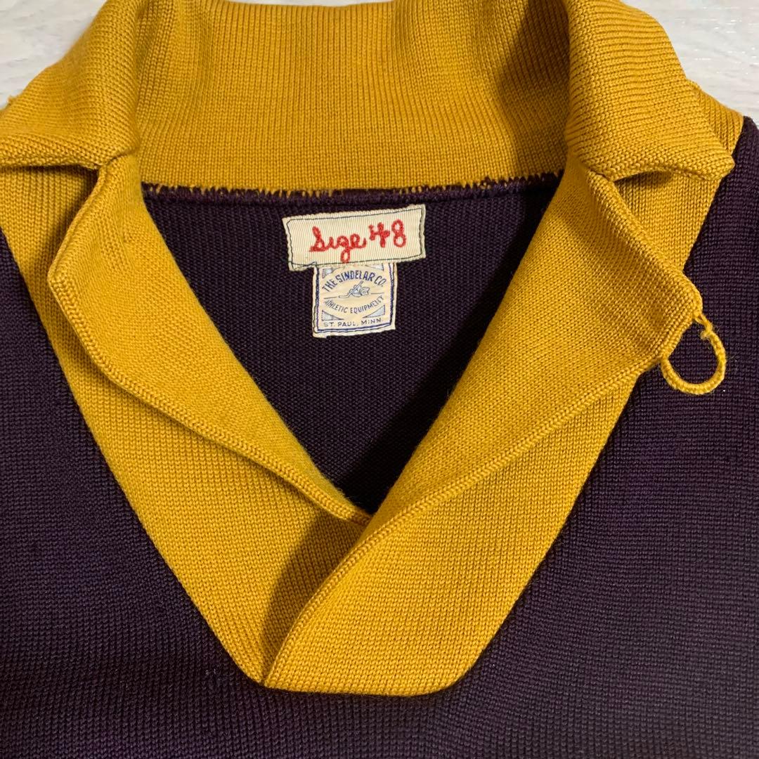 極希少30s~40s the sindelar co. アスレチックセーター