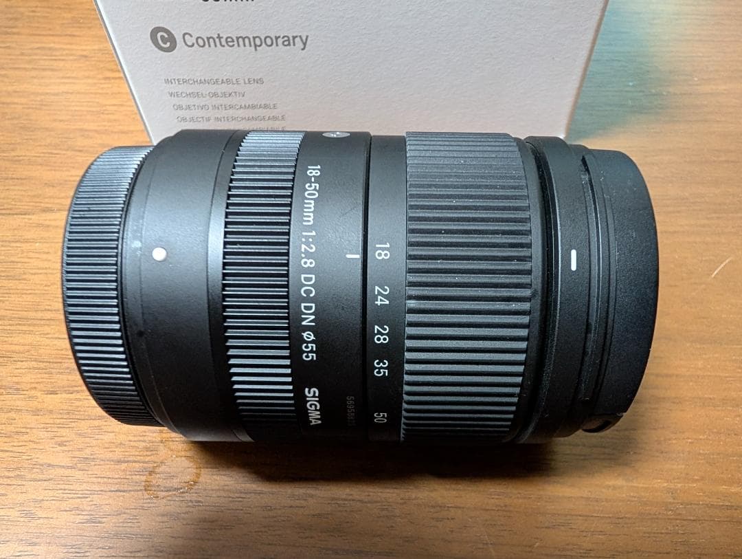 [良品]SIGMA 18-50mm F2.8 DC DN 富士フイルムXマウント
