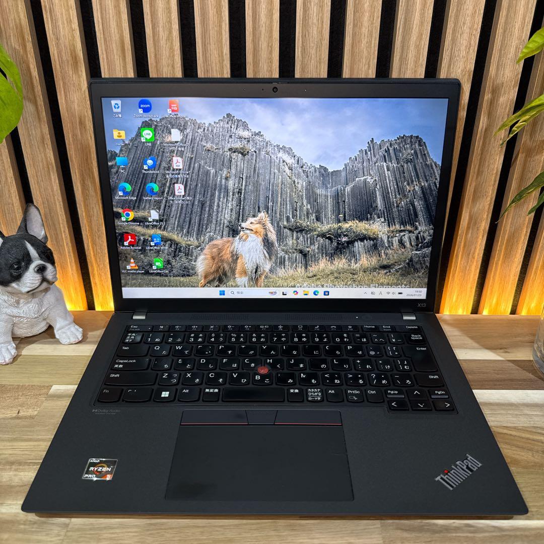 人気シリーズ‼️ThinkPad X13 Gen2☘Ryzen5☘ノートパソコン